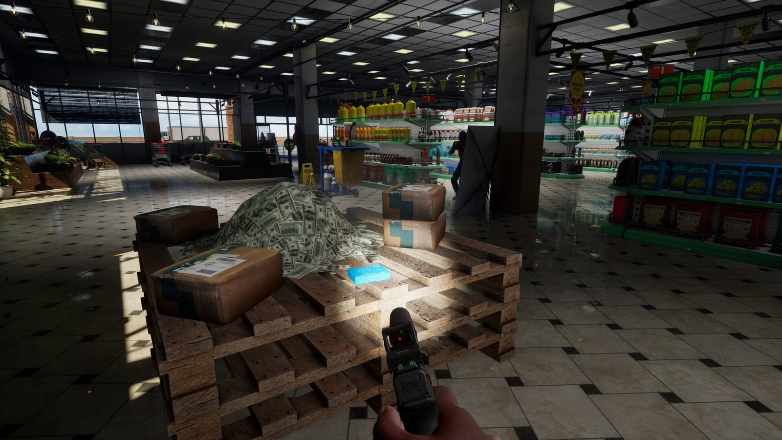 In-game screenshot: The Trenches